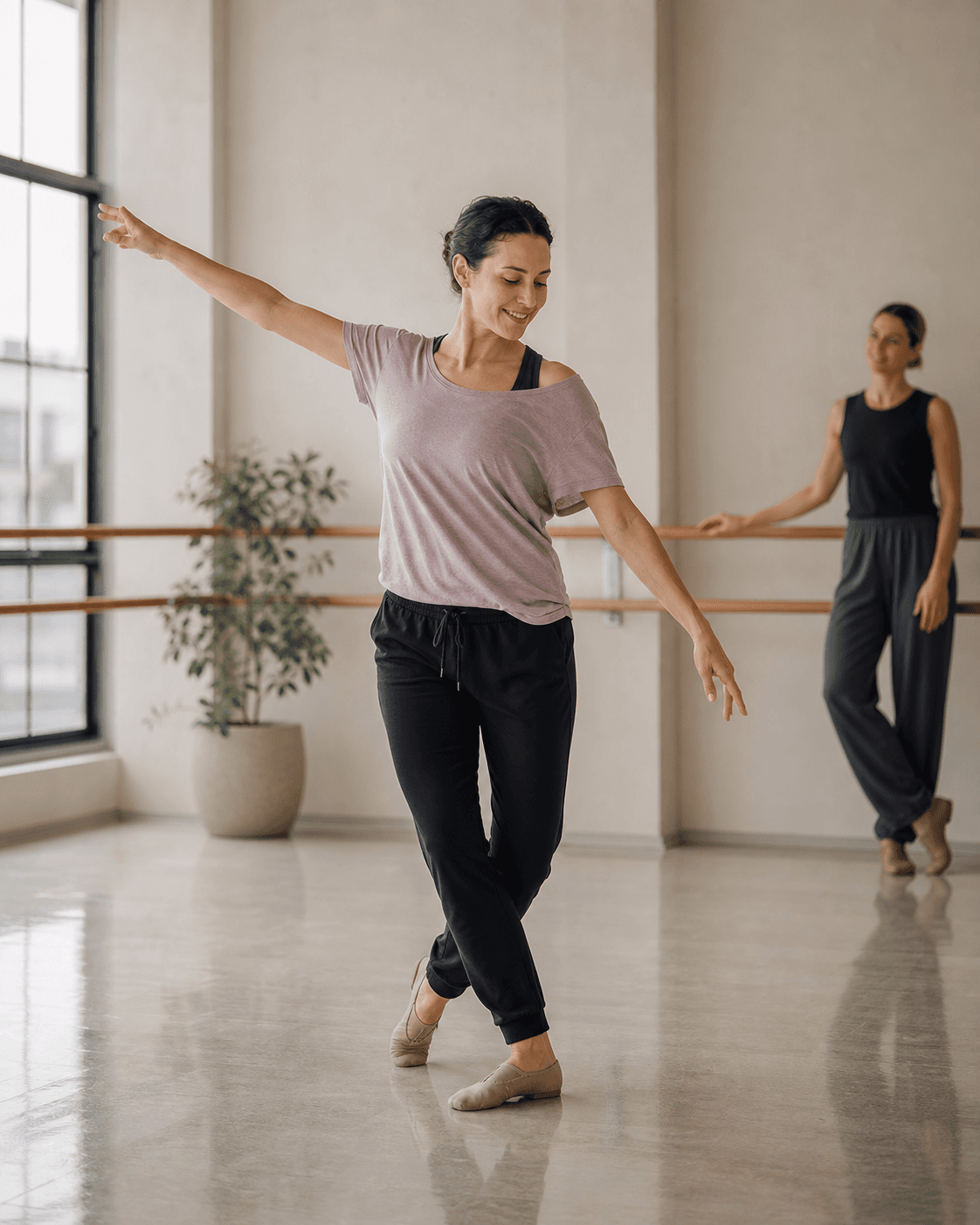 Adult beginner completing a small dance milestone